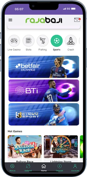 Sports betting at Rajabaji