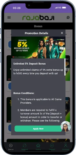 How to use promotions and bonuses at Rajabaji